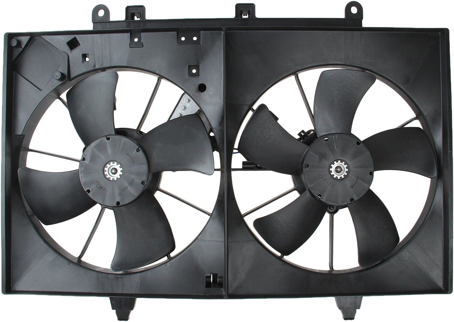 TYC Dual Radiator and Condenser Fan Assembly — image 4