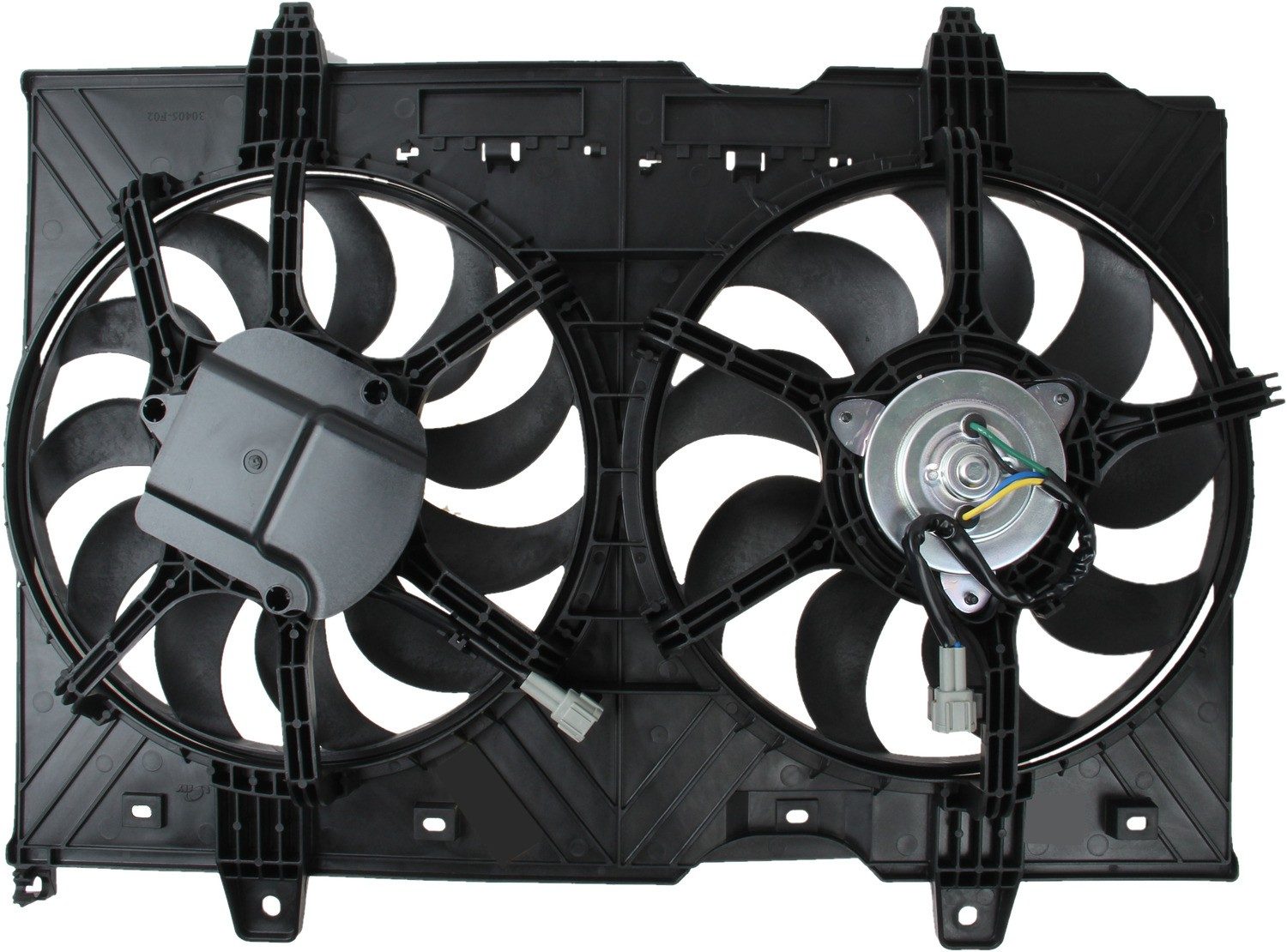 TYC Dual Radiator and Condenser Fan Assembly — image 5