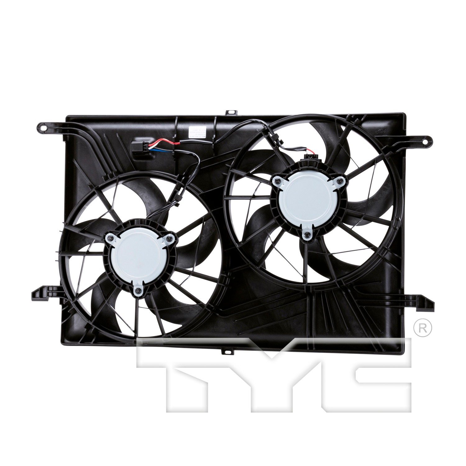 TYC Dual Radiator and Condenser Fan Assembly — image 2
