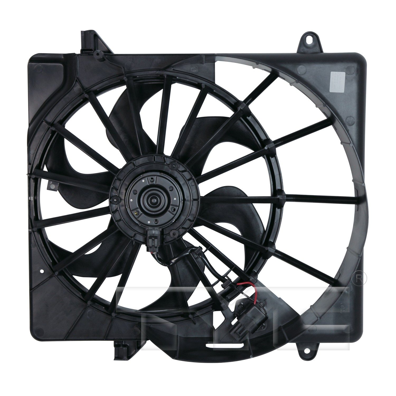 TYC Dual Radiator and Condenser Fan Assembly — image 2