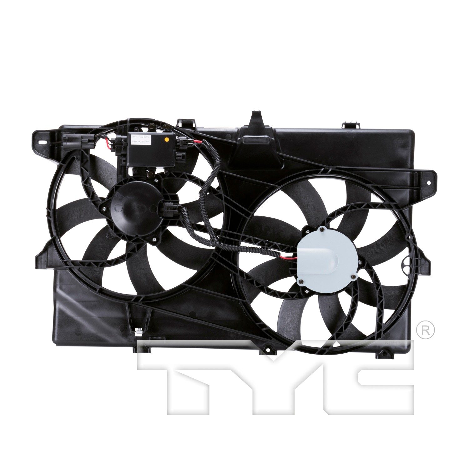 TYC Dual Radiator and Condenser Fan Assembly — image 2