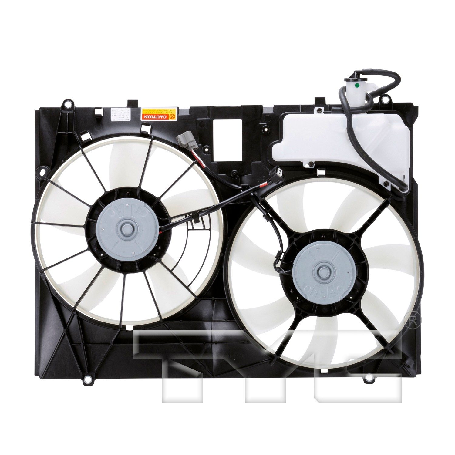 TYC Dual Radiator and Condenser Fan Assembly — image 2