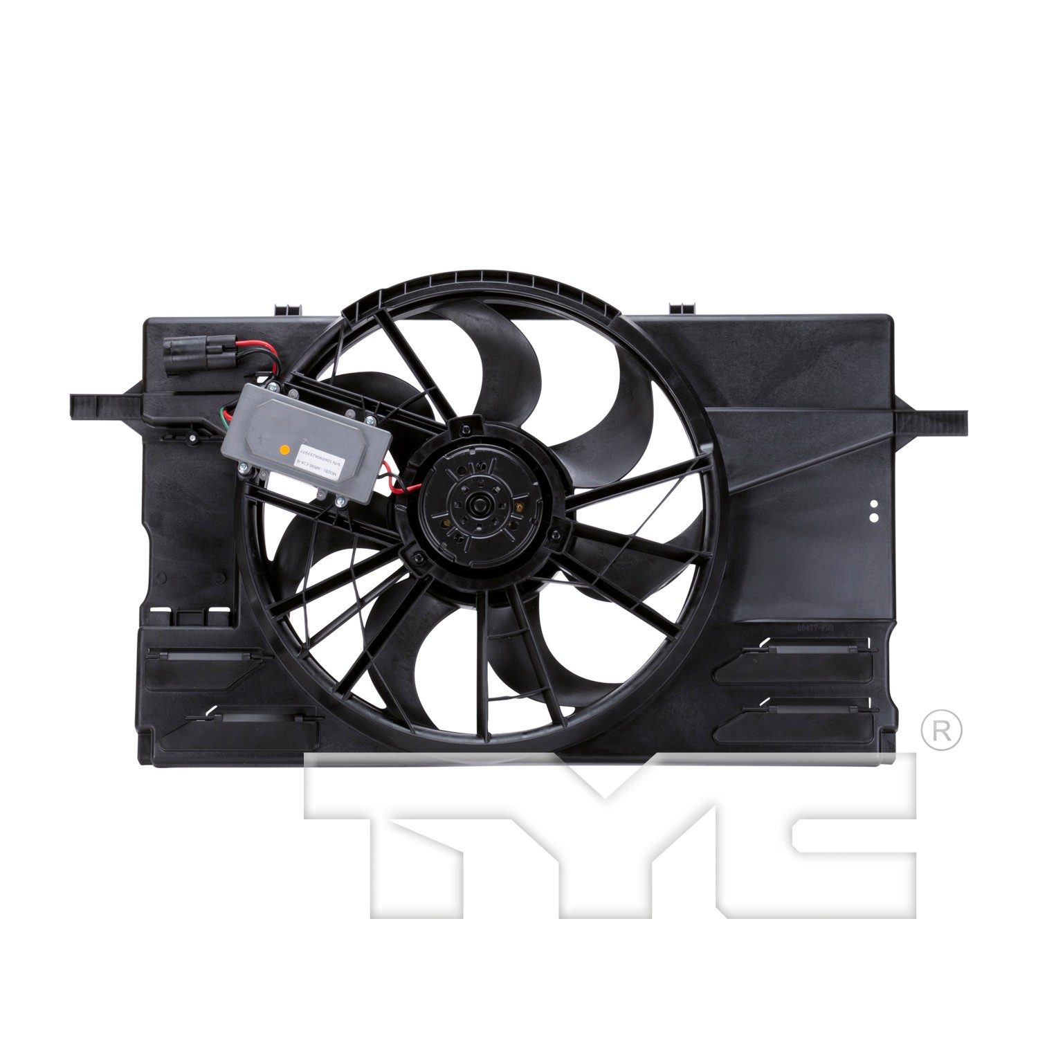 TYC Dual Radiator and Condenser Fan Assembly — image 2