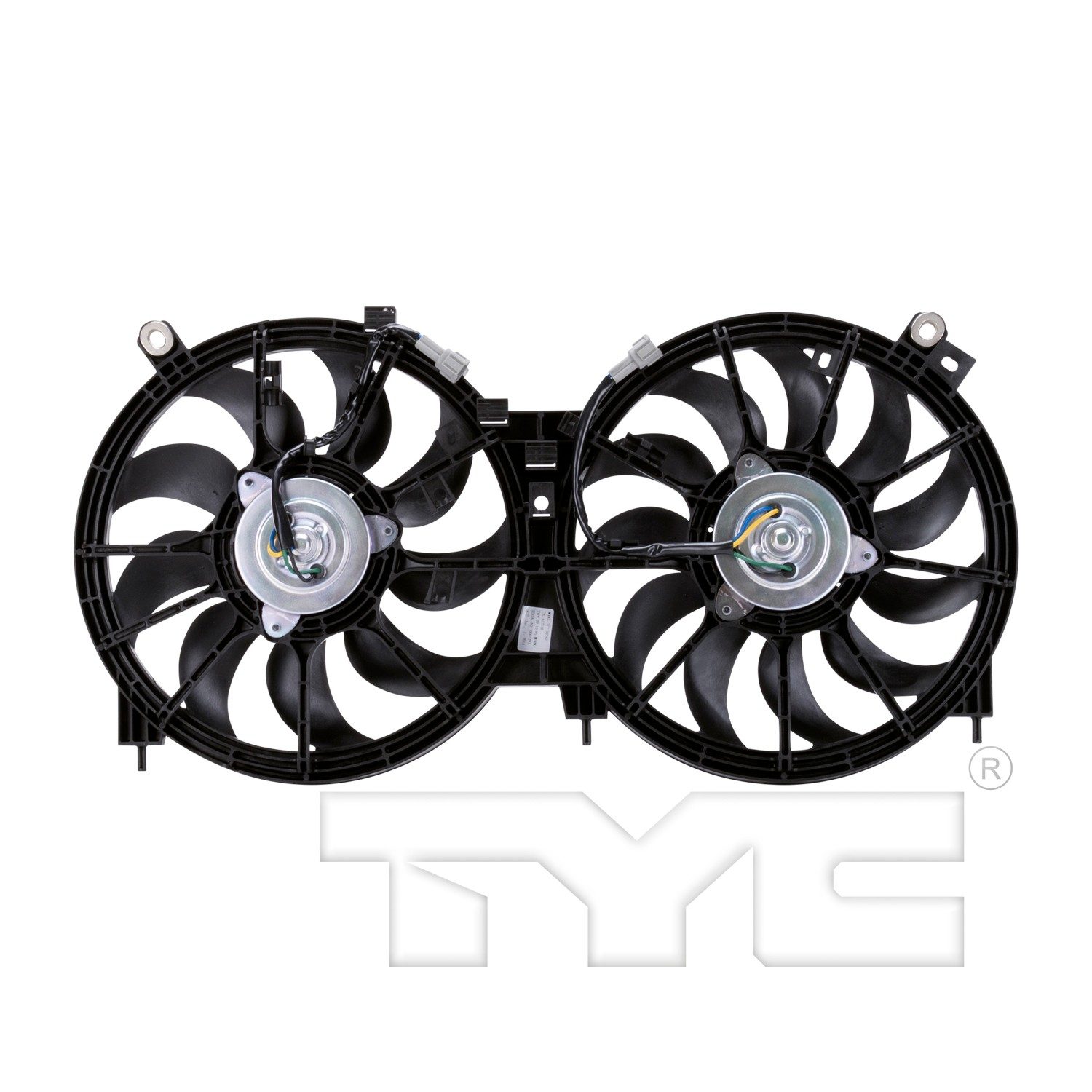 TYC Dual Radiator and Condenser Fan Assembly — image 2