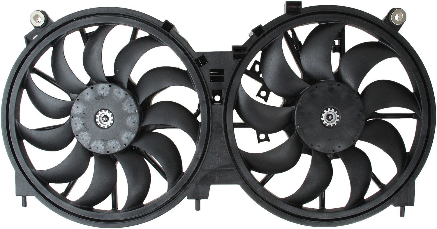 TYC Dual Radiator and Condenser Fan Assembly — image 4
