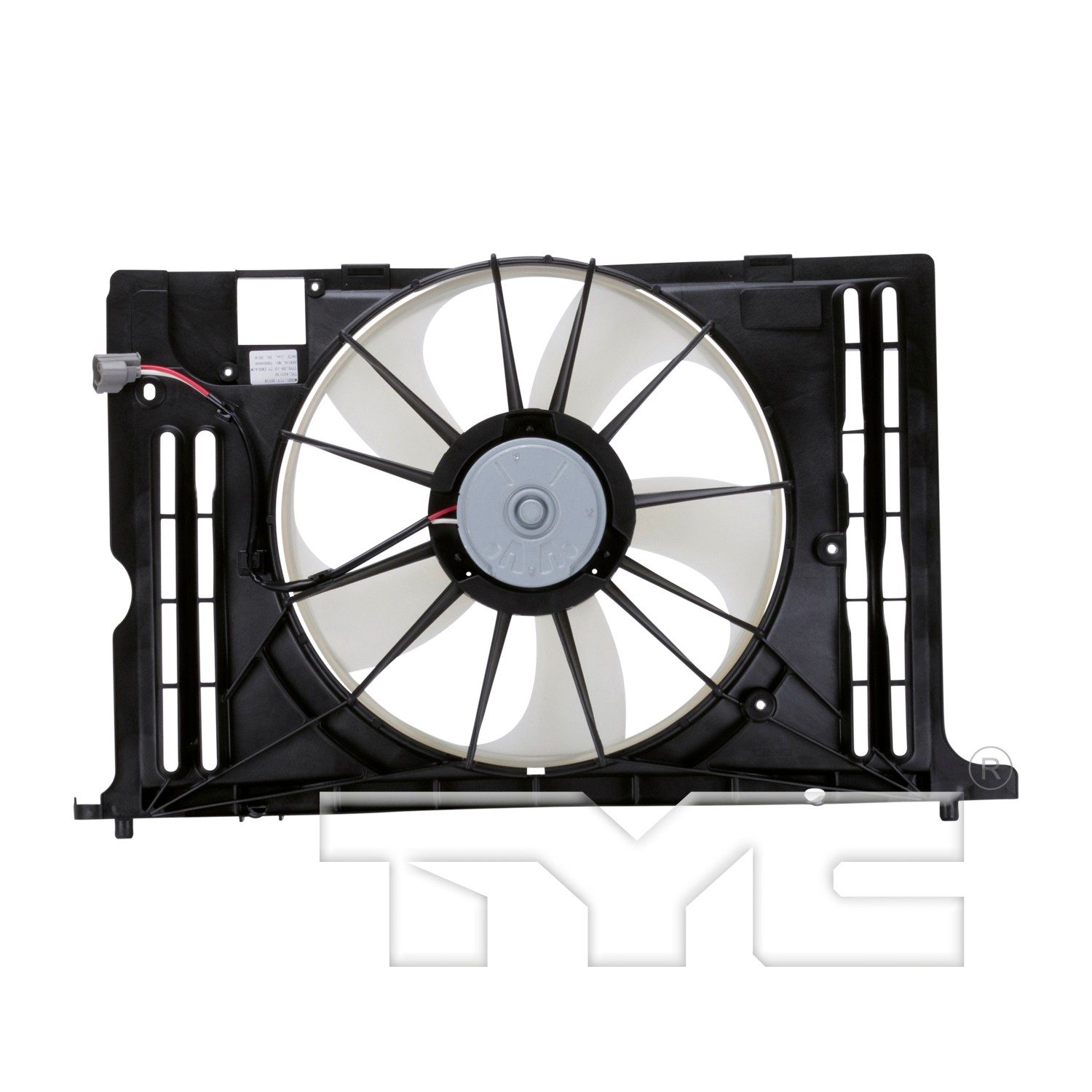 TYC Dual Radiator and Condenser Fan Assembly — image 2