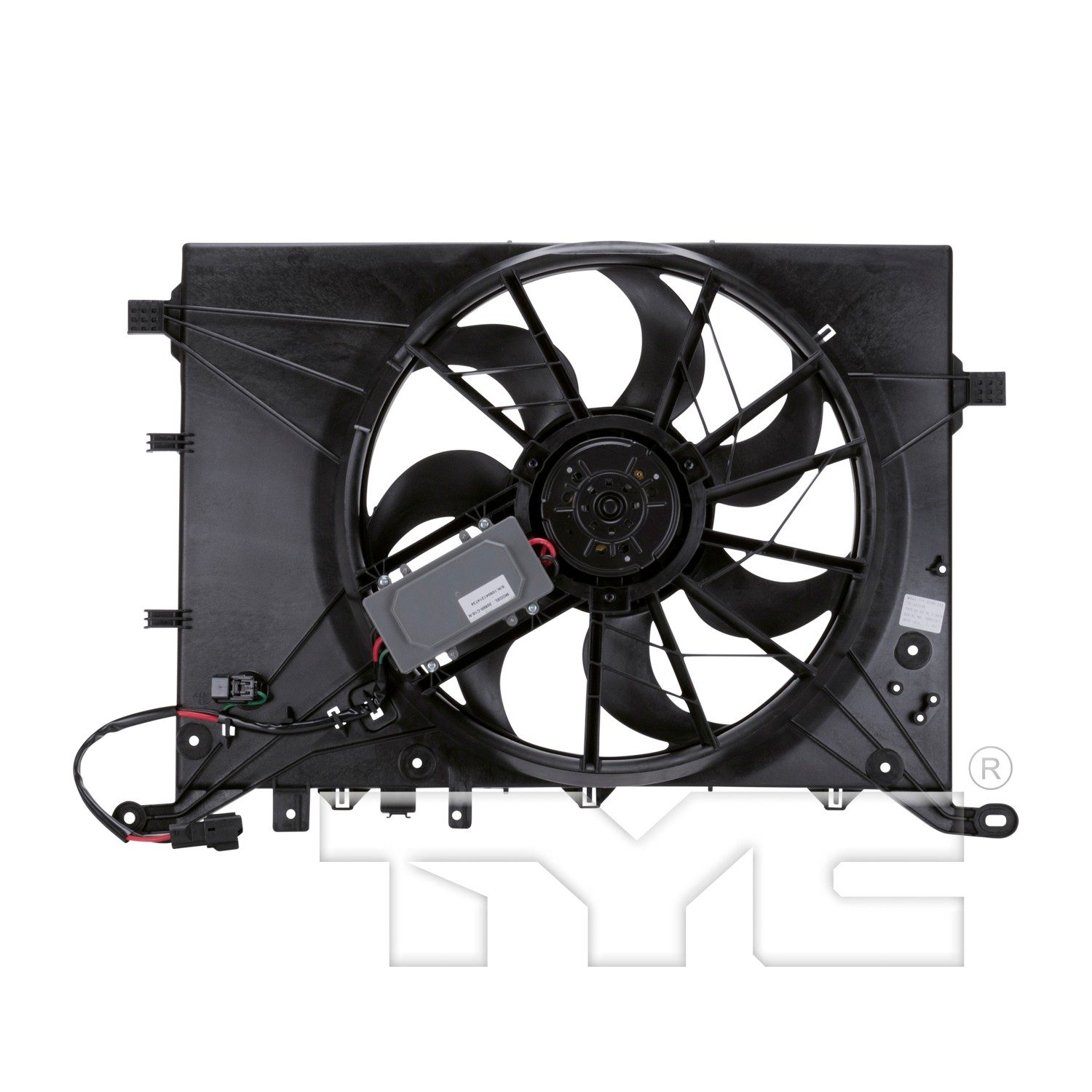 TYC Dual Radiator and Condenser Fan Assembly — image 2