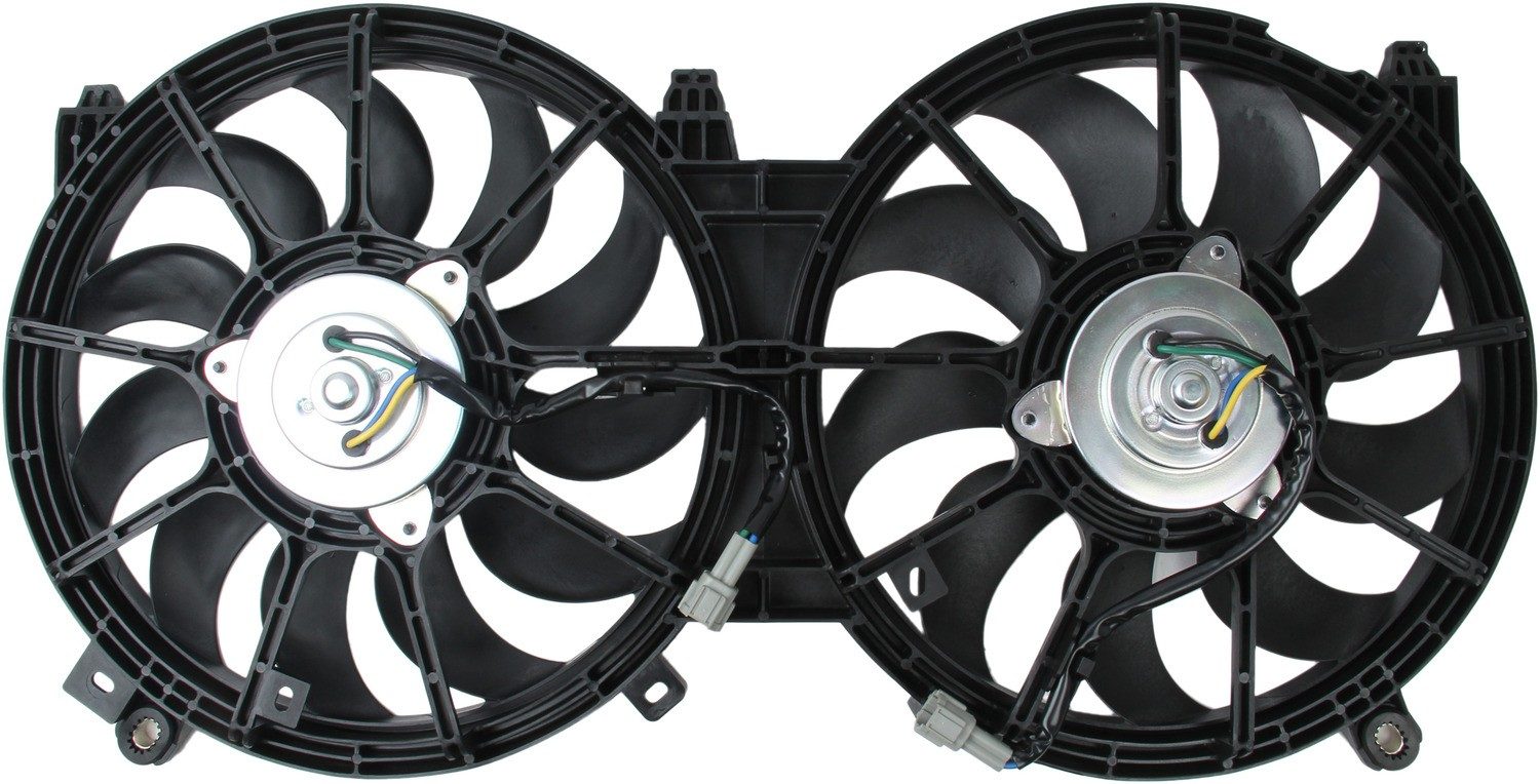 TYC Dual Radiator and Condenser Fan Assembly — image 5