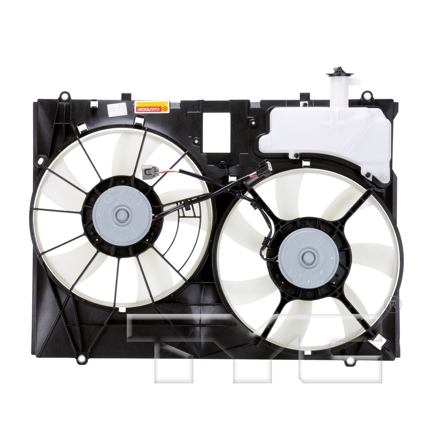 TYC Dual Radiator and Condenser Fan Assembly — image 2
