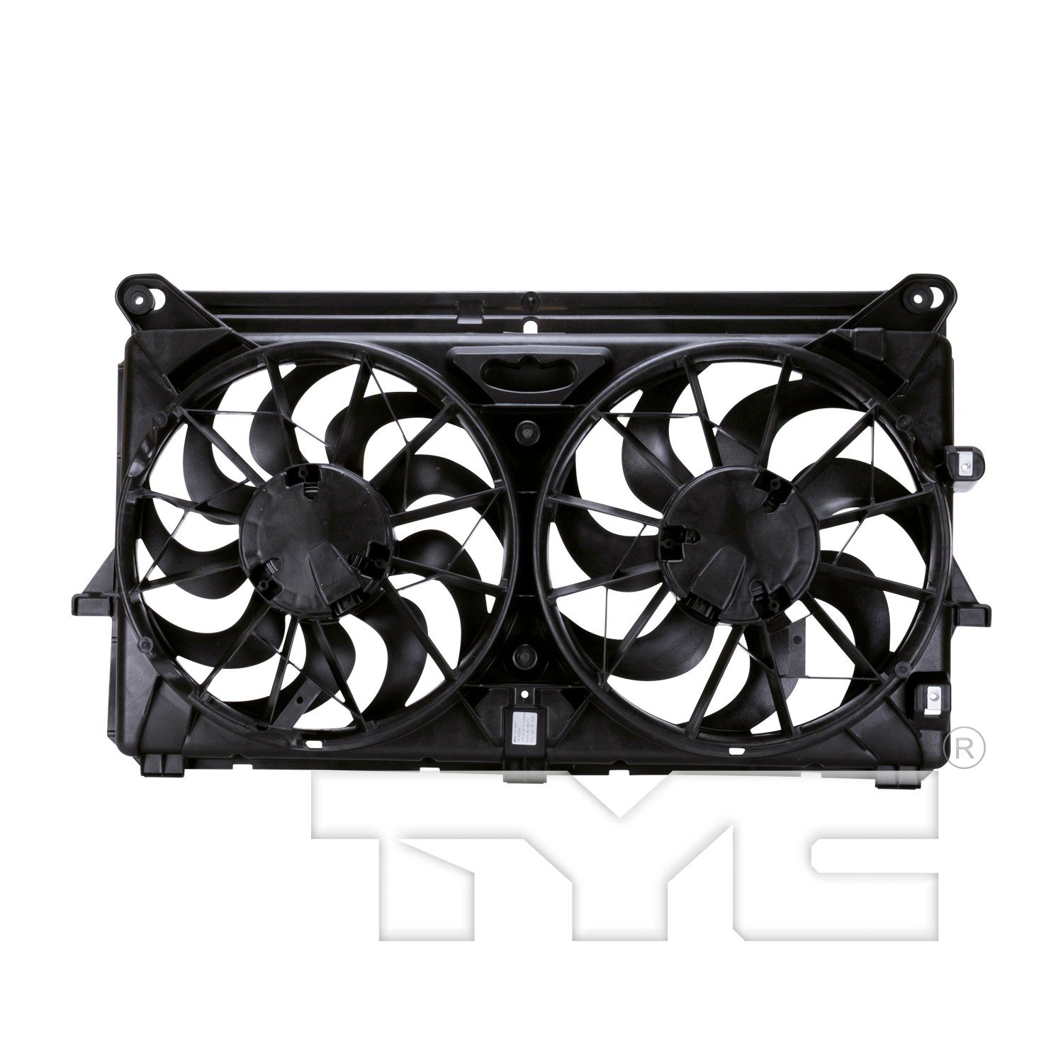 TYC Dual Radiator and Condenser Fan Assembly — image 2