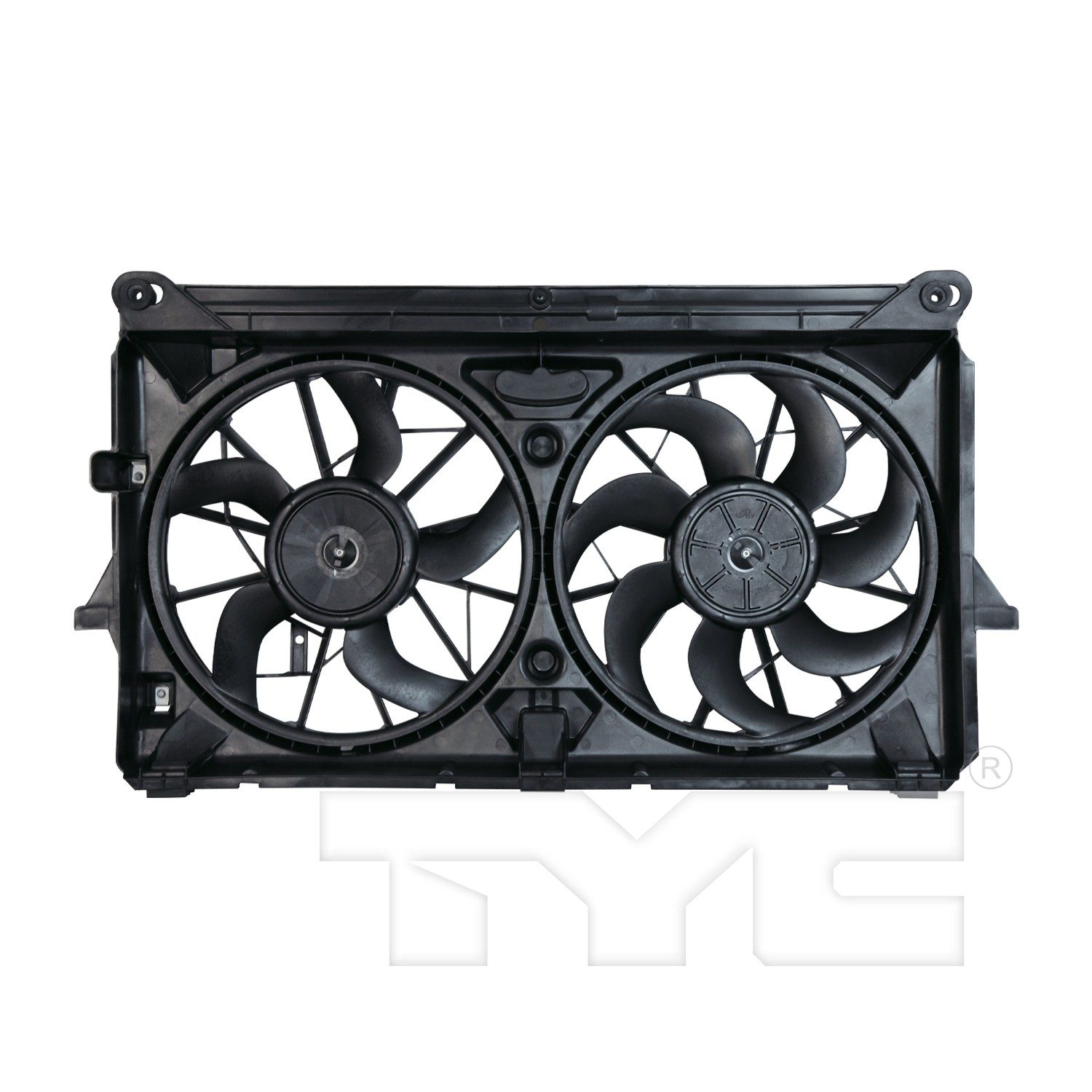 TYC Dual Radiator and Condenser Fan Assembly — image 2