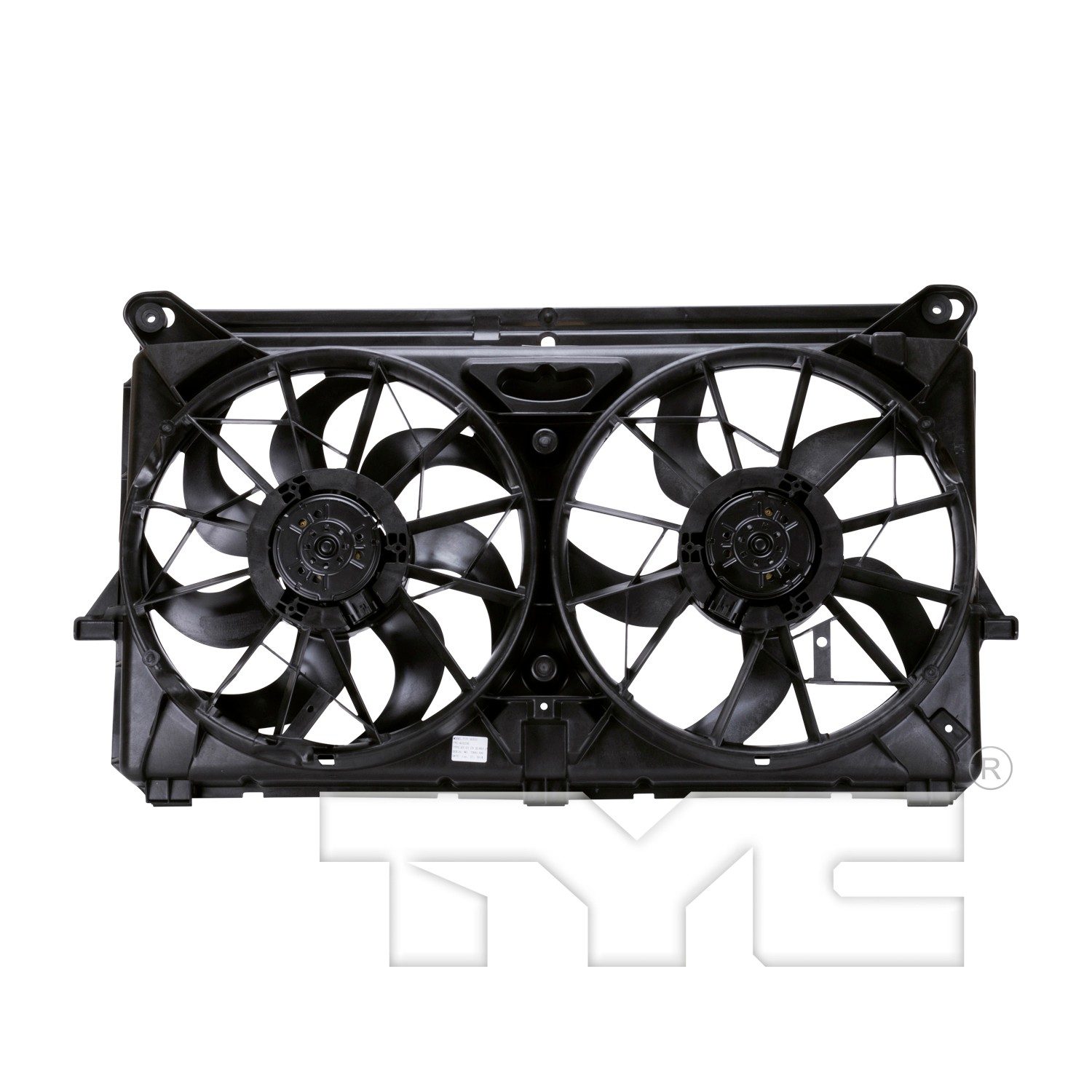 TYC Dual Radiator and Condenser Fan Assembly — image 2