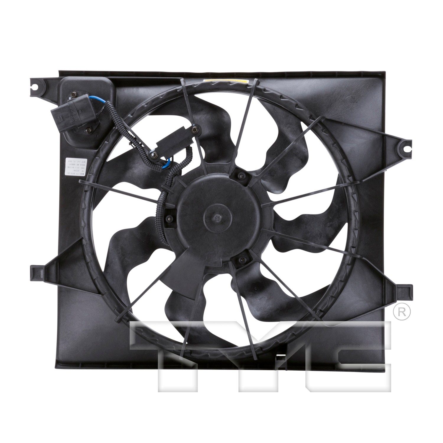 TYC Dual Radiator and Condenser Fan Assembly — image 2