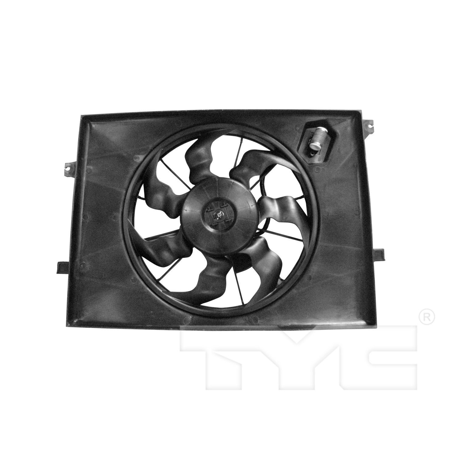 TYC Dual Radiator and Condenser Fan Assembly — image 2