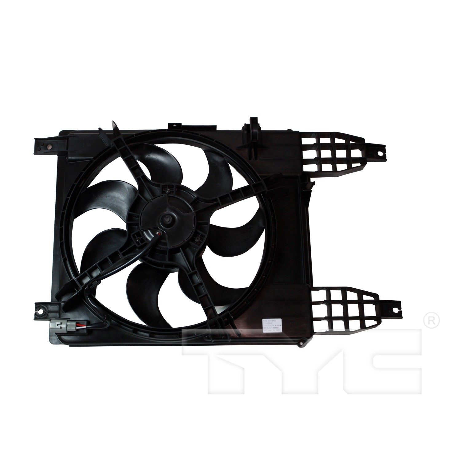 TYC Dual Radiator and Condenser Fan Assembly — image 2