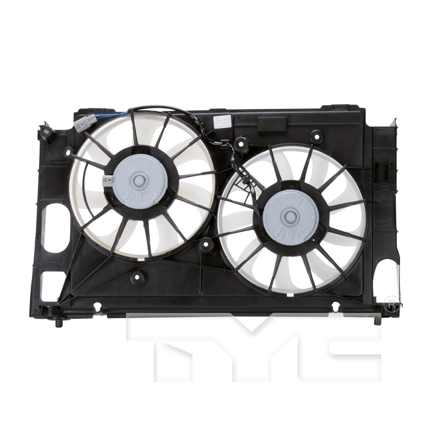 TYC Dual Radiator and Condenser Fan Assembly — image 2