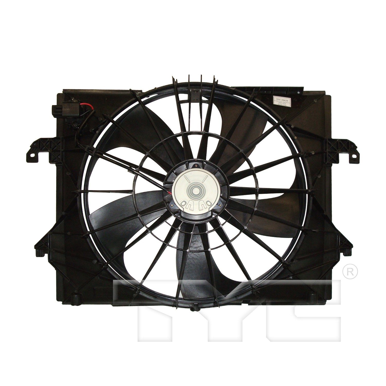 TYC Dual Radiator and Condenser Fan Assembly — image 2
