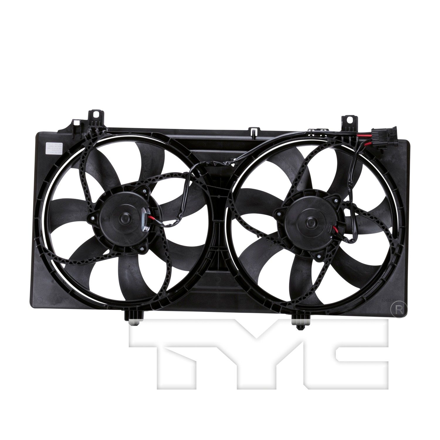 TYC Dual Radiator and Condenser Fan Assembly — image 2