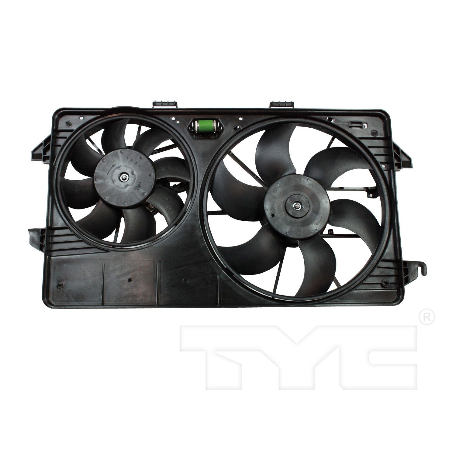 TYC Dual Radiator and Condenser Fan Assembly — image 2