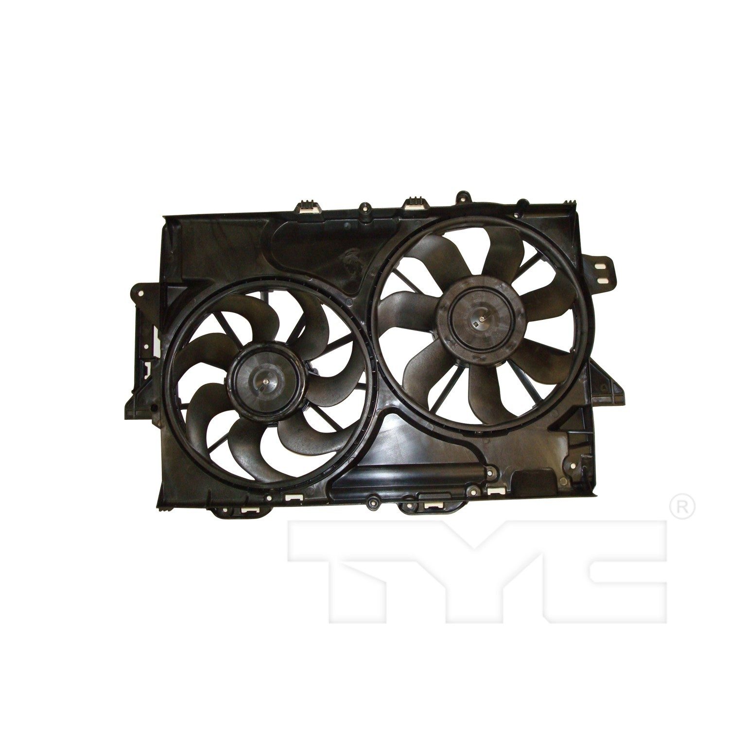 TYC Dual Radiator and Condenser Fan Assembly — image 2