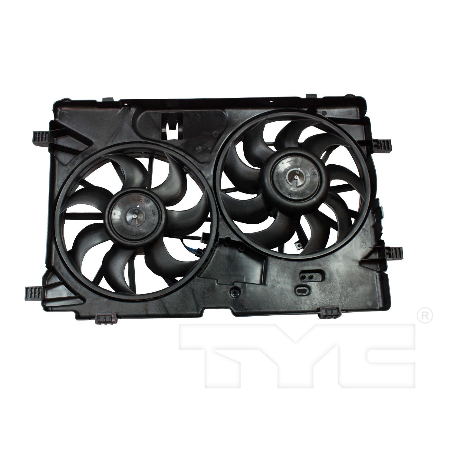 TYC Dual Radiator and Condenser Fan Assembly — image 2