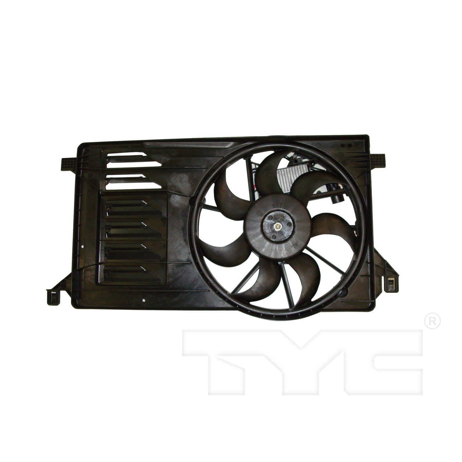 TYC Dual Radiator and Condenser Fan Assembly — image 2