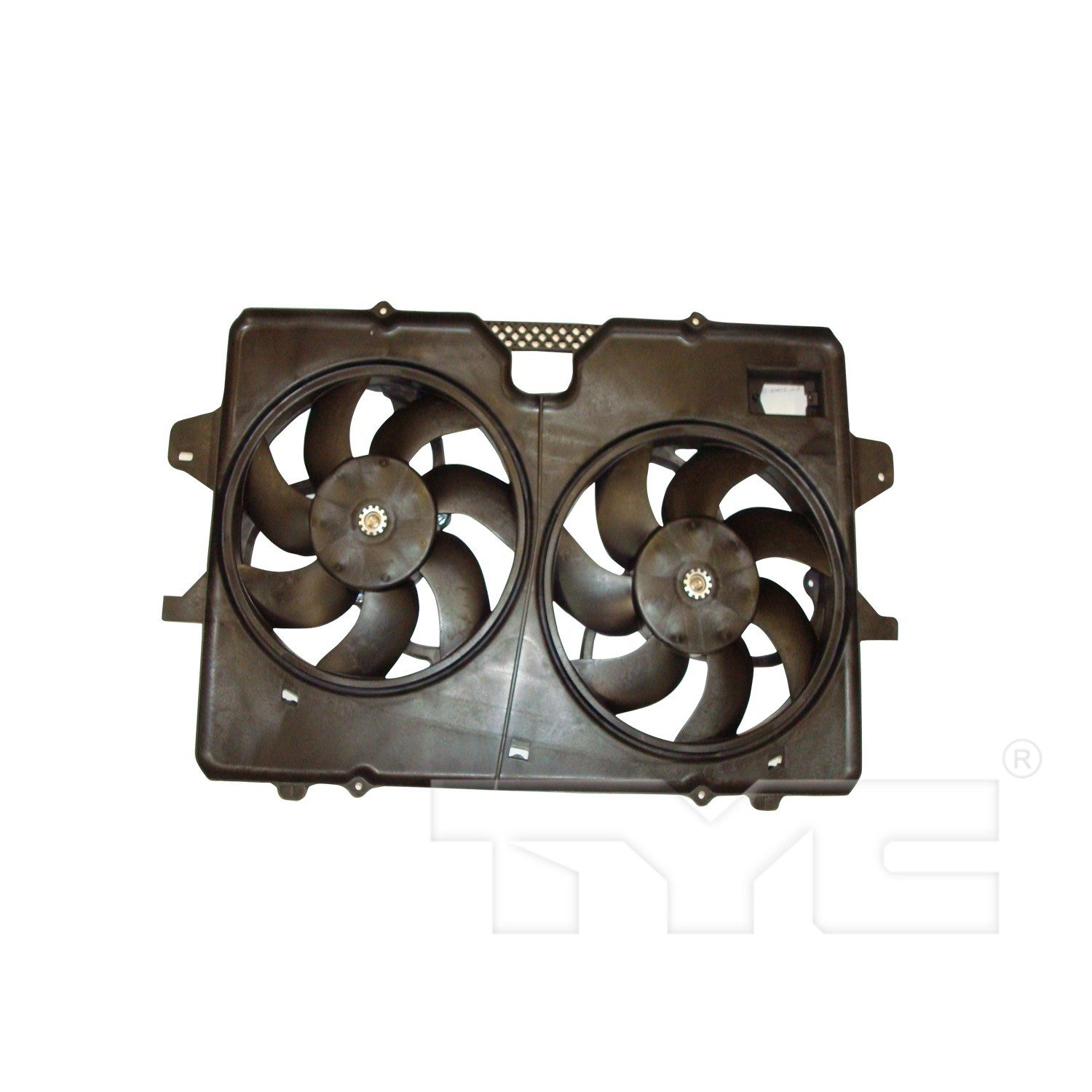 TYC Dual Radiator and Condenser Fan Assembly — image 2