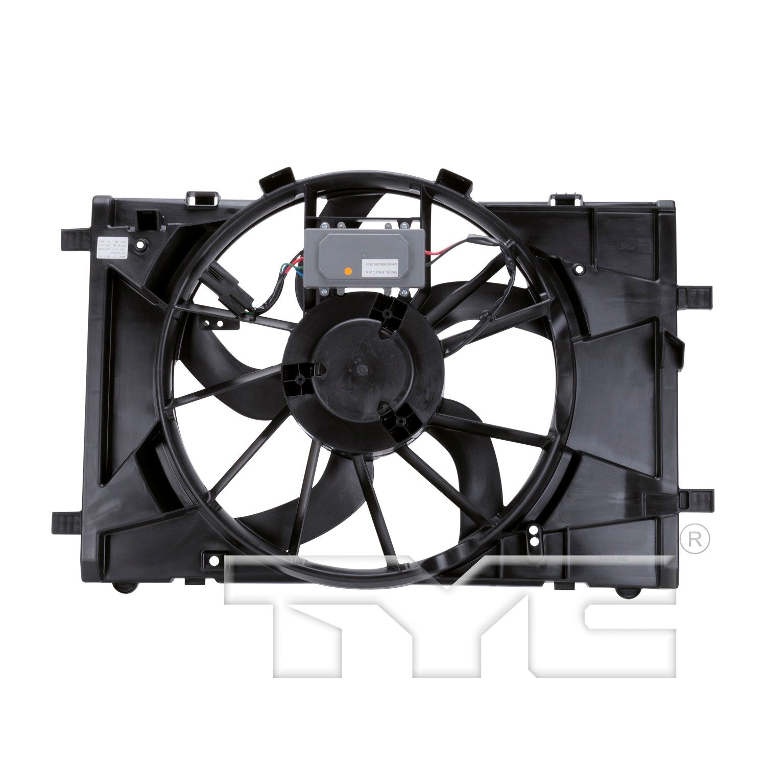 TYC Dual Radiator and Condenser Fan Assembly — image 2