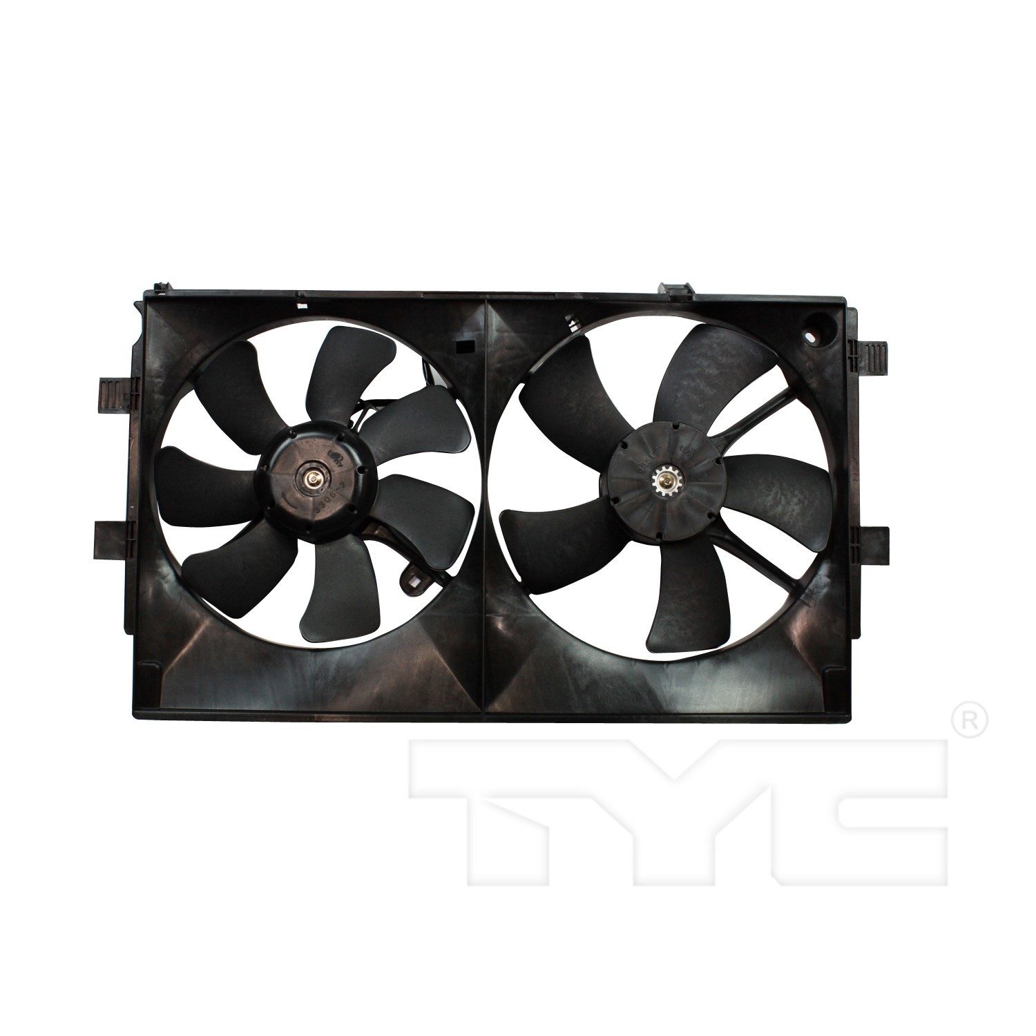 TYC Dual Radiator and Condenser Fan Assembly — image 2