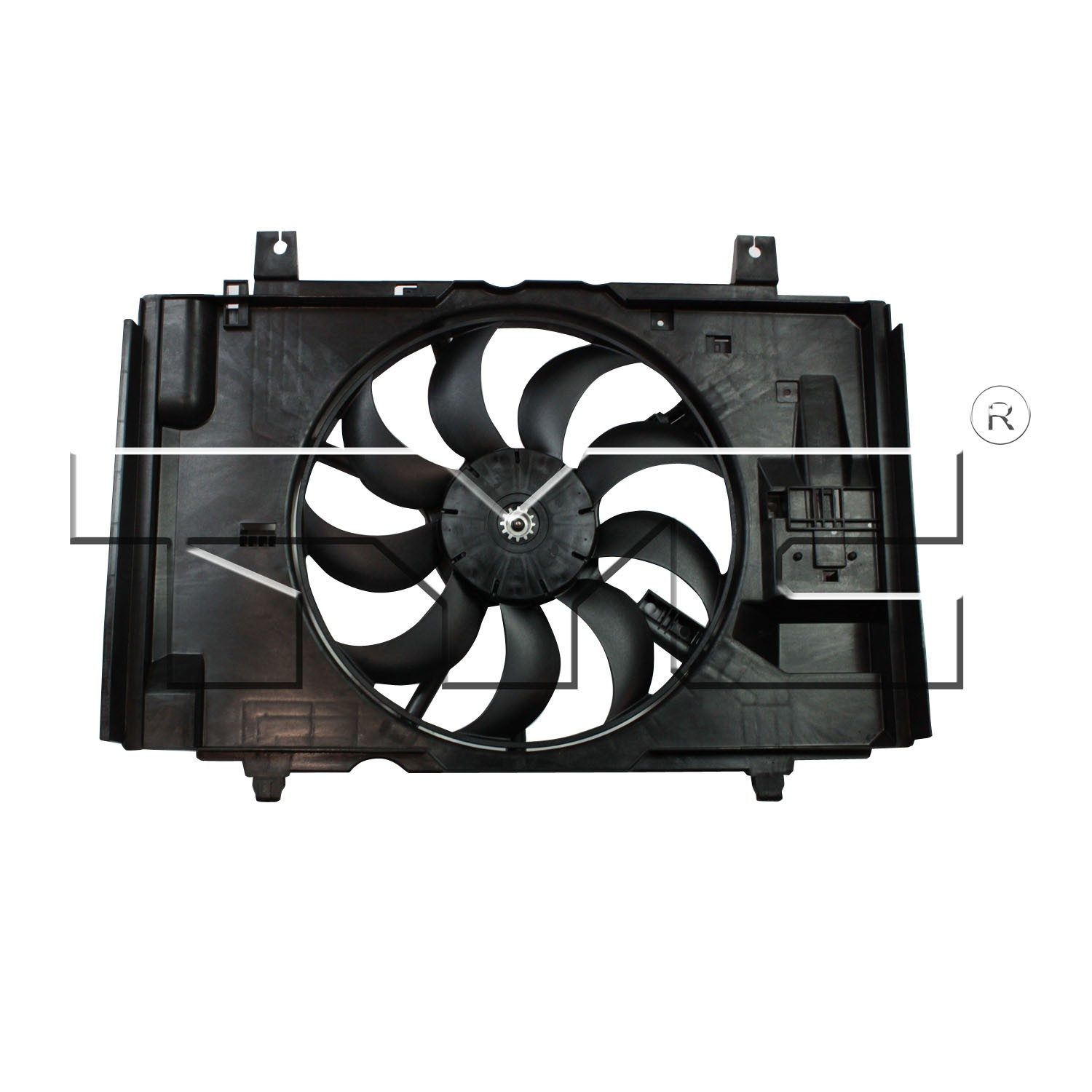 TYC Dual Radiator and Condenser Fan Assembly — image 2