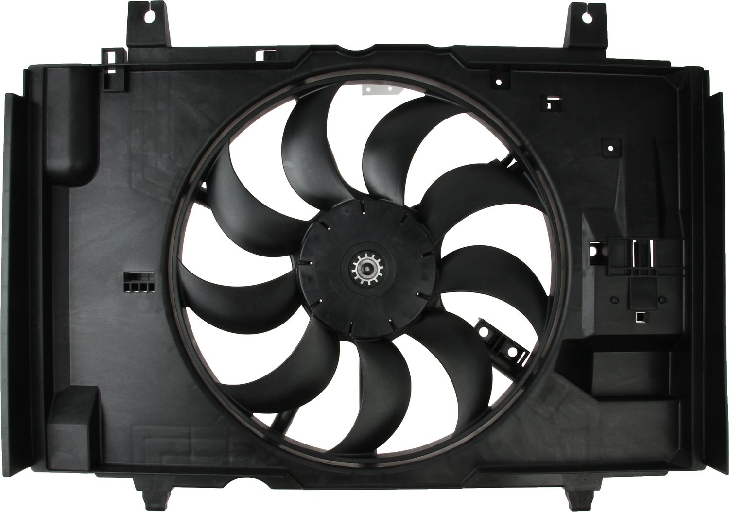 TYC Dual Radiator and Condenser Fan Assembly — image 4