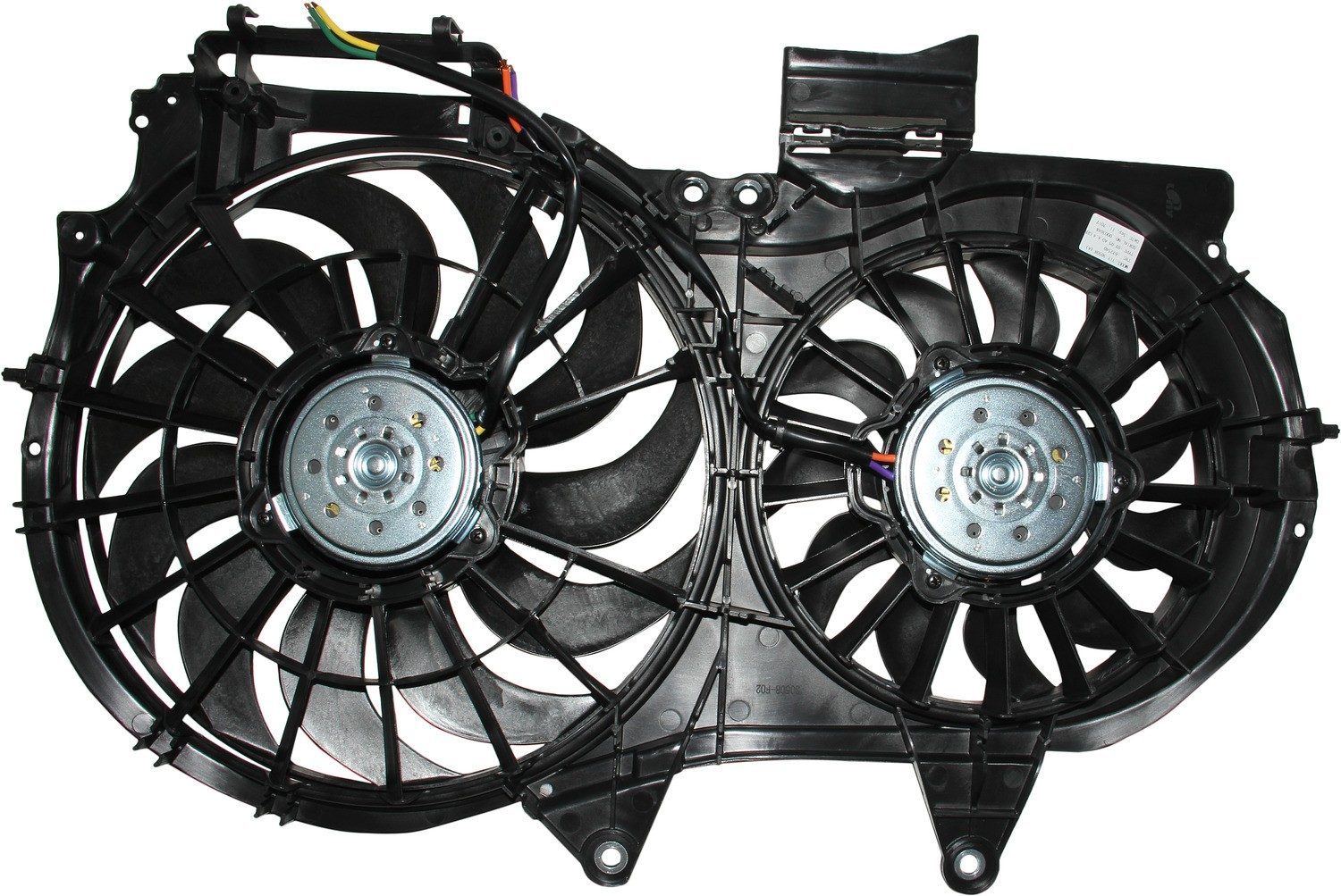 TYC Dual Radiator and Condenser Fan Assembly — image 5