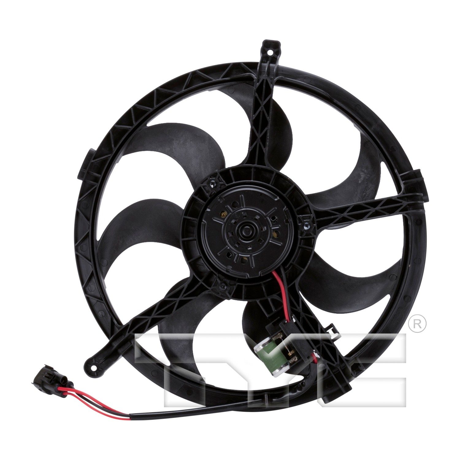 TYC Dual Radiator and Condenser Fan Assembly — image 2