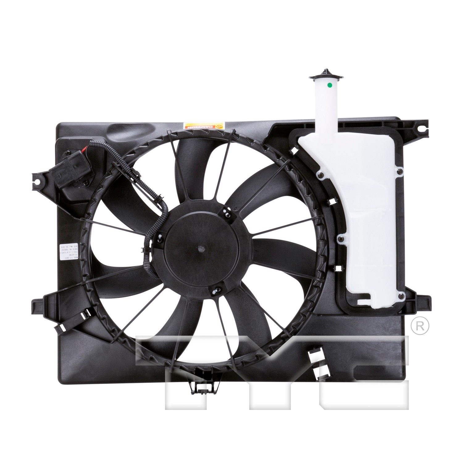 TYC Dual Radiator and Condenser Fan Assembly — image 2