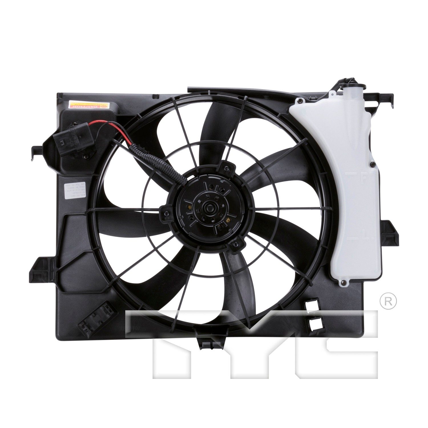 TYC Dual Radiator and Condenser Fan Assembly — image 2
