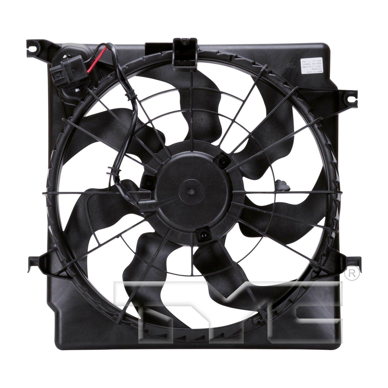 TYC Dual Radiator and Condenser Fan Assembly — image 2