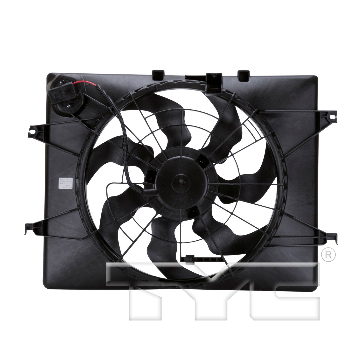 TYC Dual Radiator and Condenser Fan Assembly — image 2