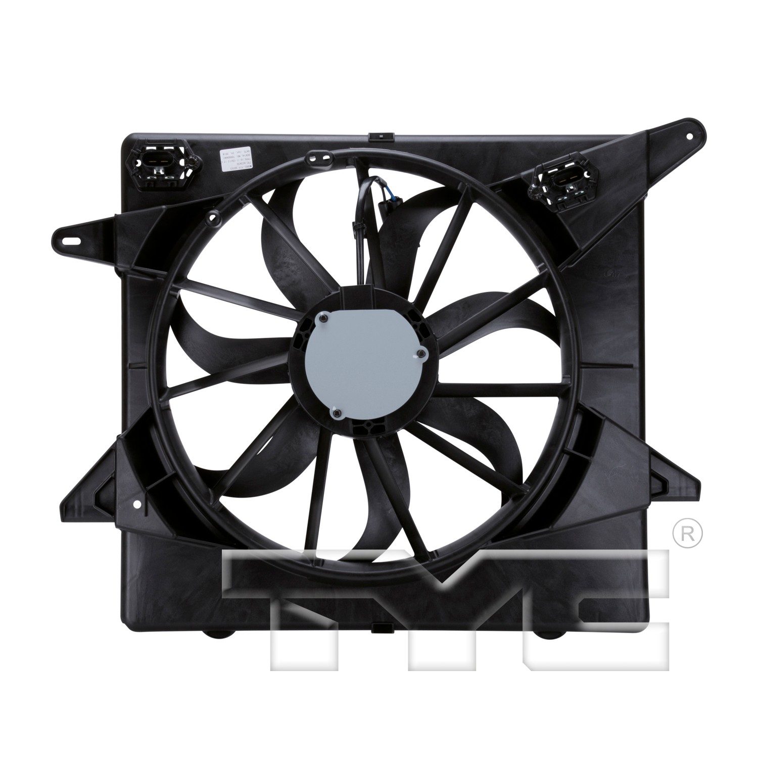 TYC Dual Radiator and Condenser Fan Assembly — image 2