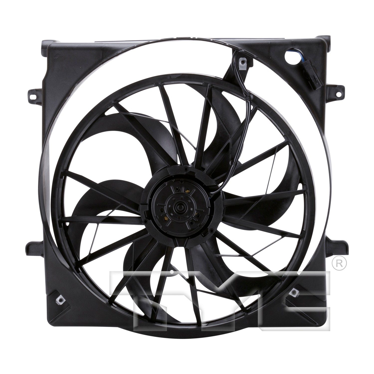 TYC Dual Radiator and Condenser Fan Assembly — image 2