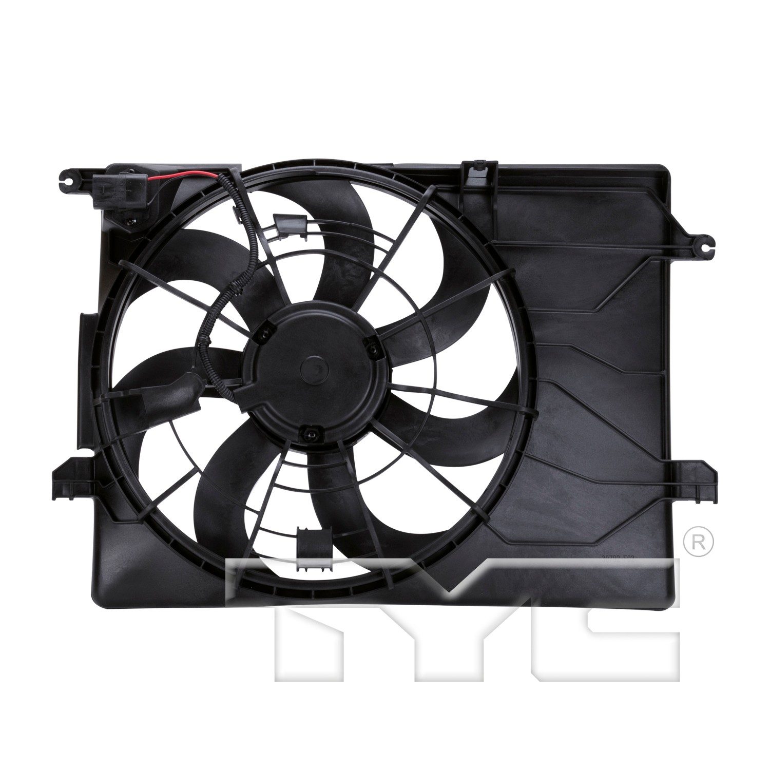 TYC Dual Radiator and Condenser Fan Assembly — image 2