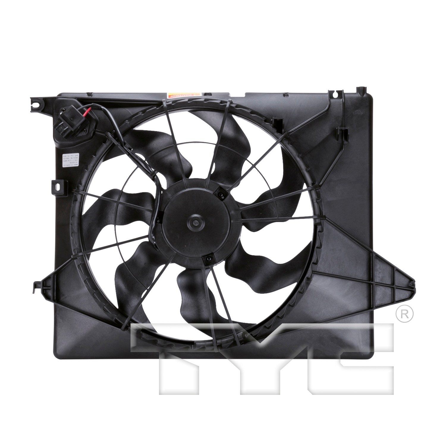 TYC Dual Radiator and Condenser Fan Assembly — image 2