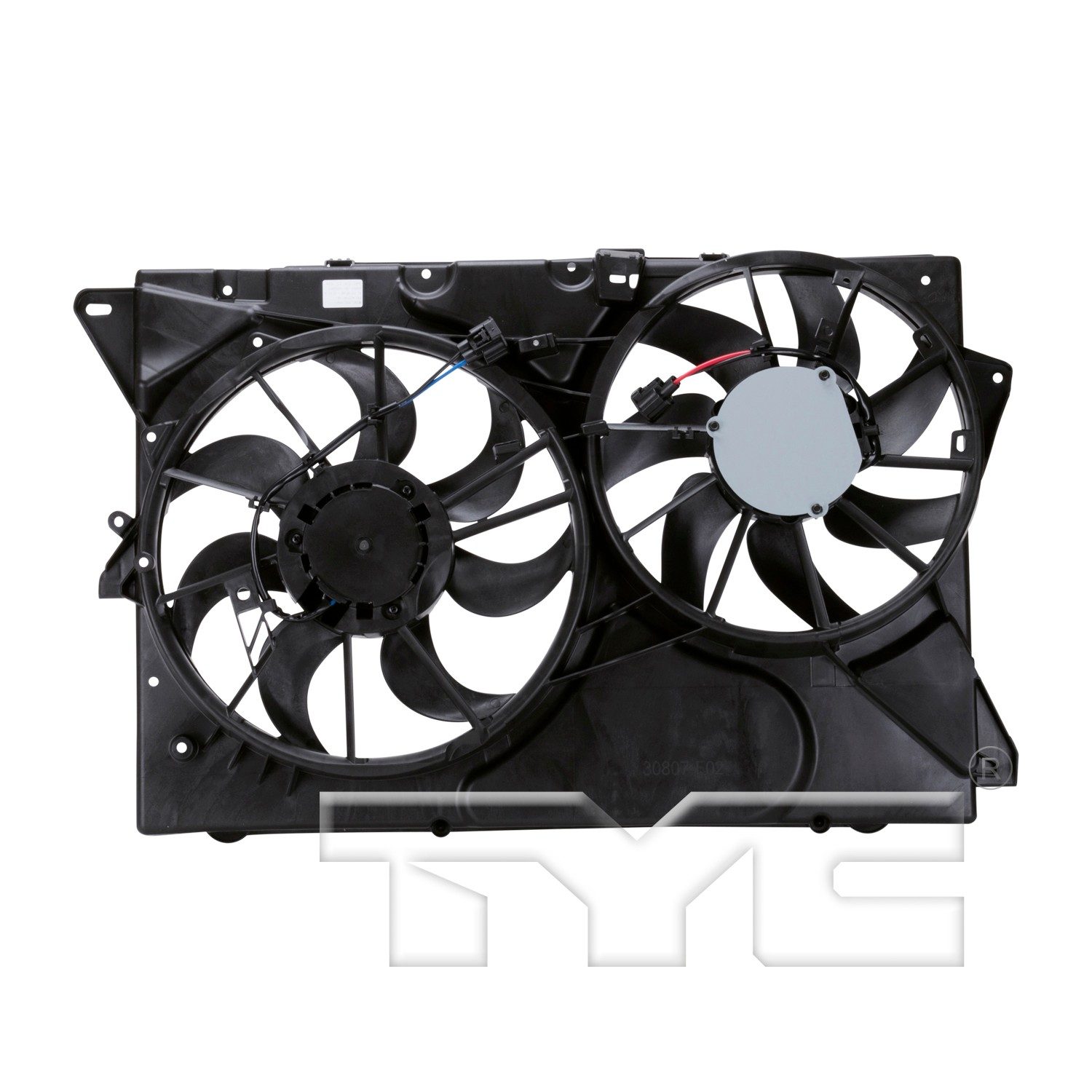 TYC Dual Radiator and Condenser Fan Assembly — image 2
