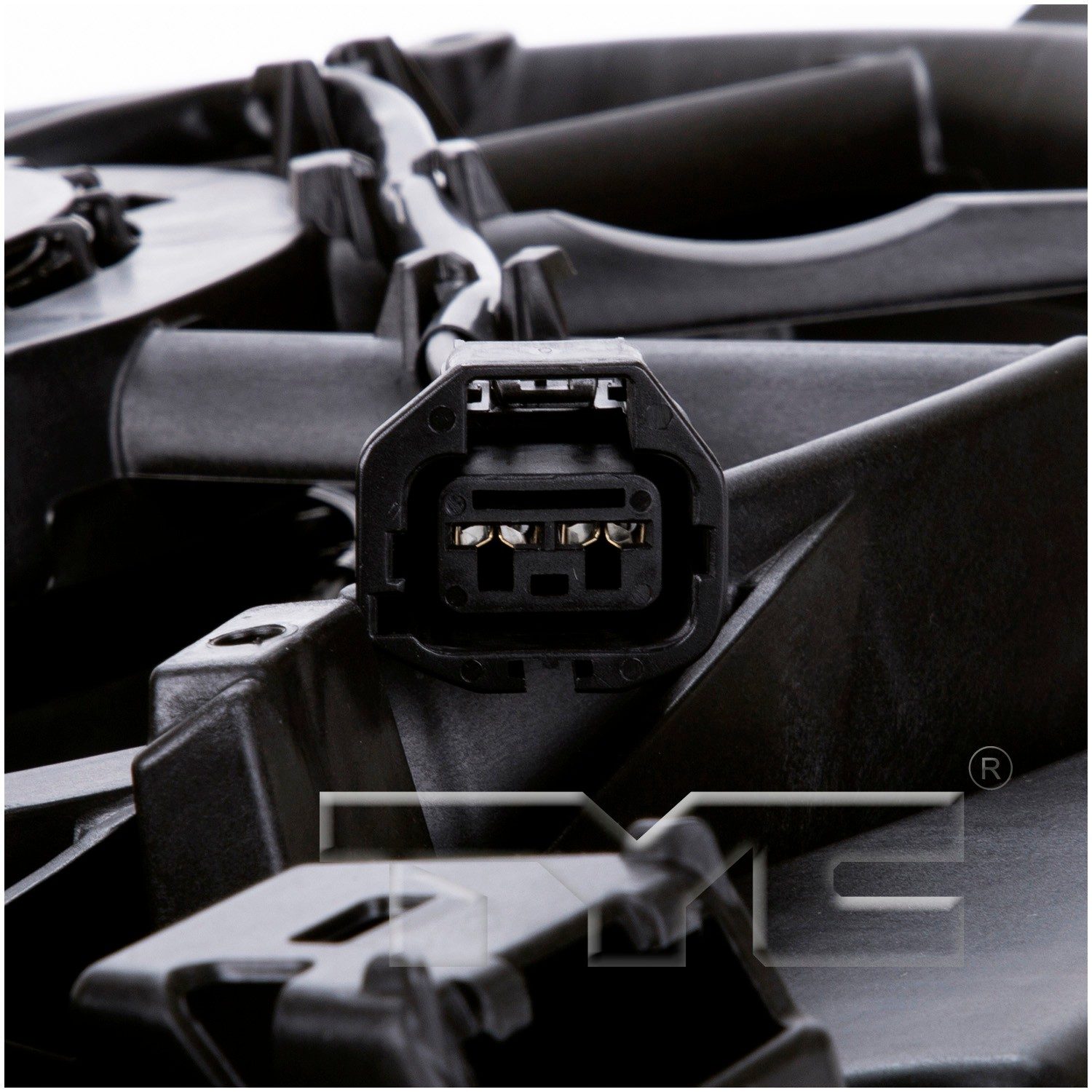 TYC Dual Radiator and Condenser Fan Assembly — image 3