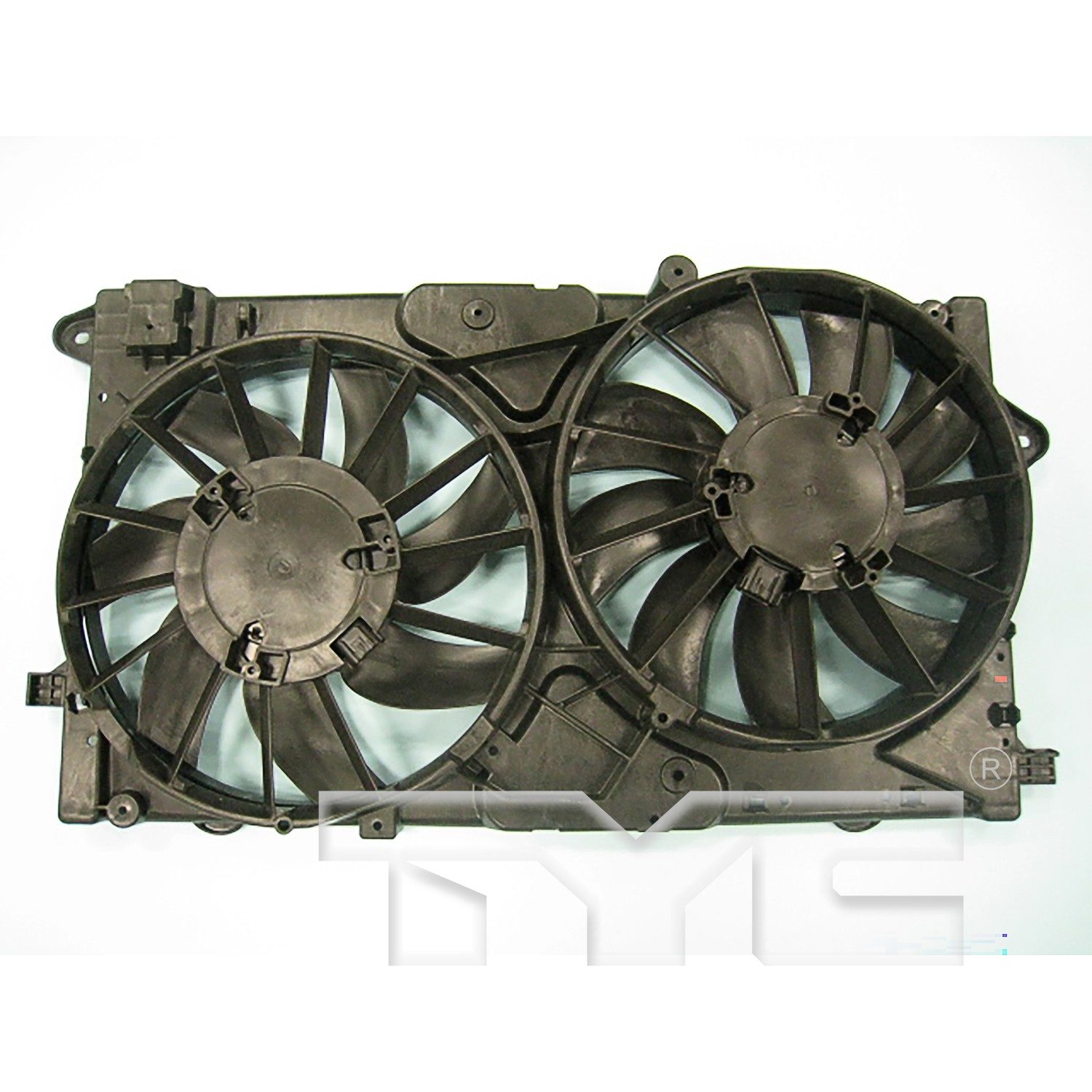 TYC Dual Radiator and Condenser Fan Assembly — image 2