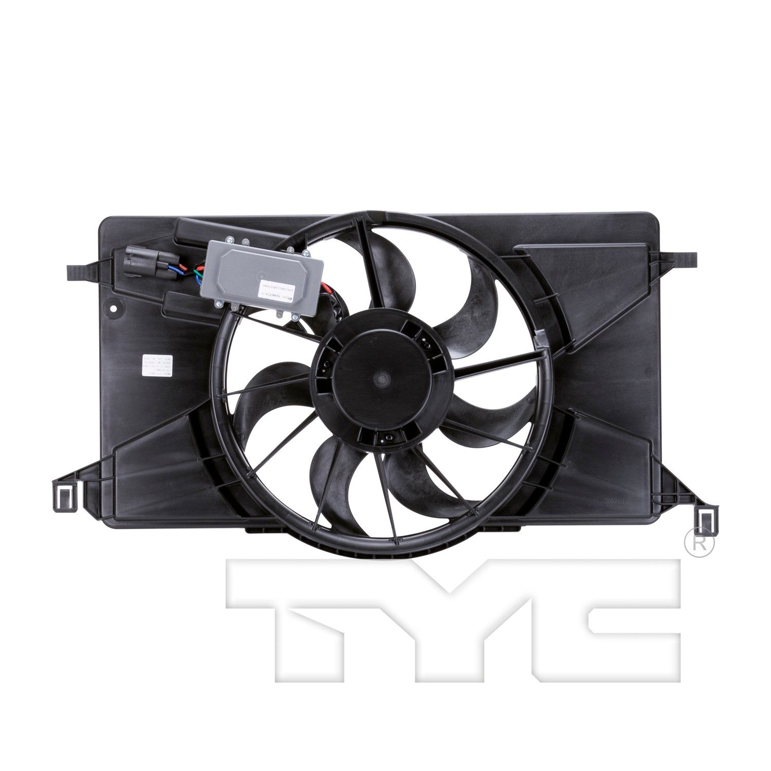 TYC Dual Radiator and Condenser Fan Assembly — image 2