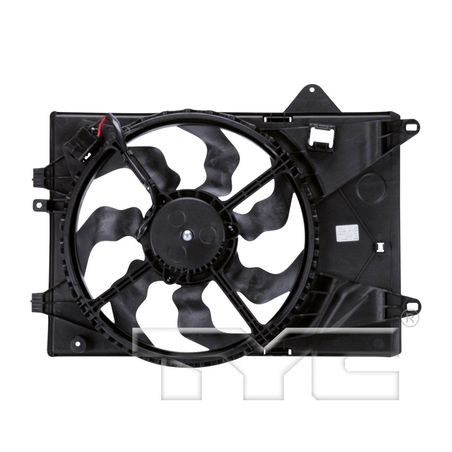 TYC Dual Radiator and Condenser Fan Assembly — image 2