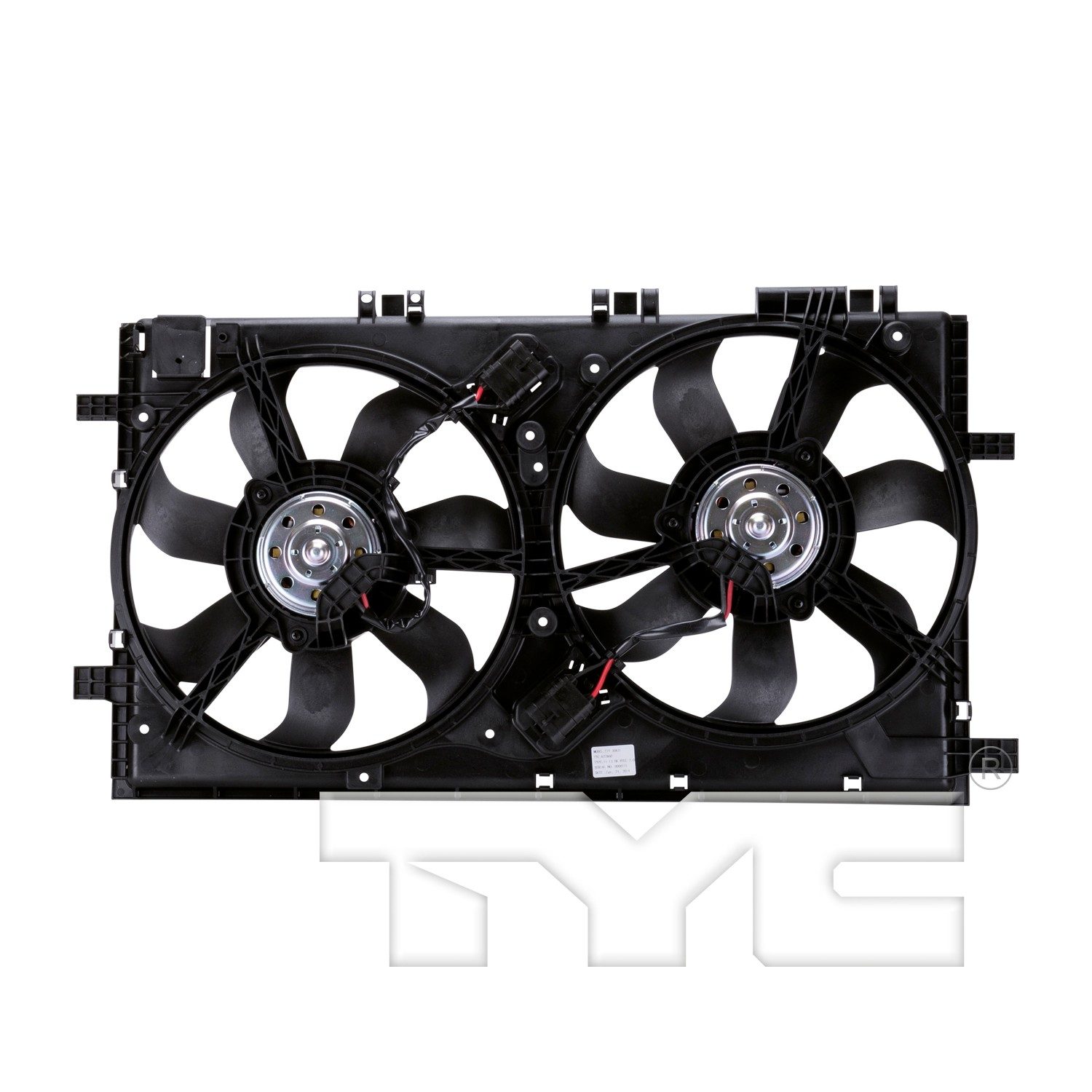 TYC Dual Radiator and Condenser Fan Assembly — image 2