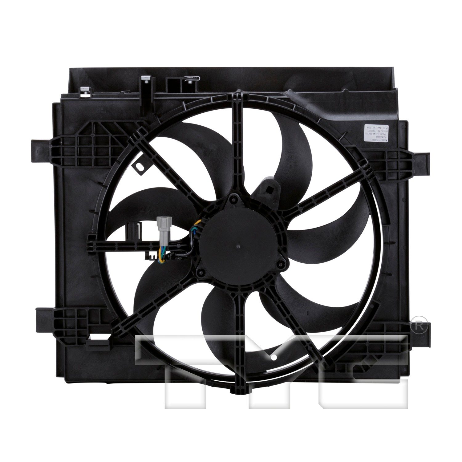 TYC Dual Radiator and Condenser Fan Assembly — image 2