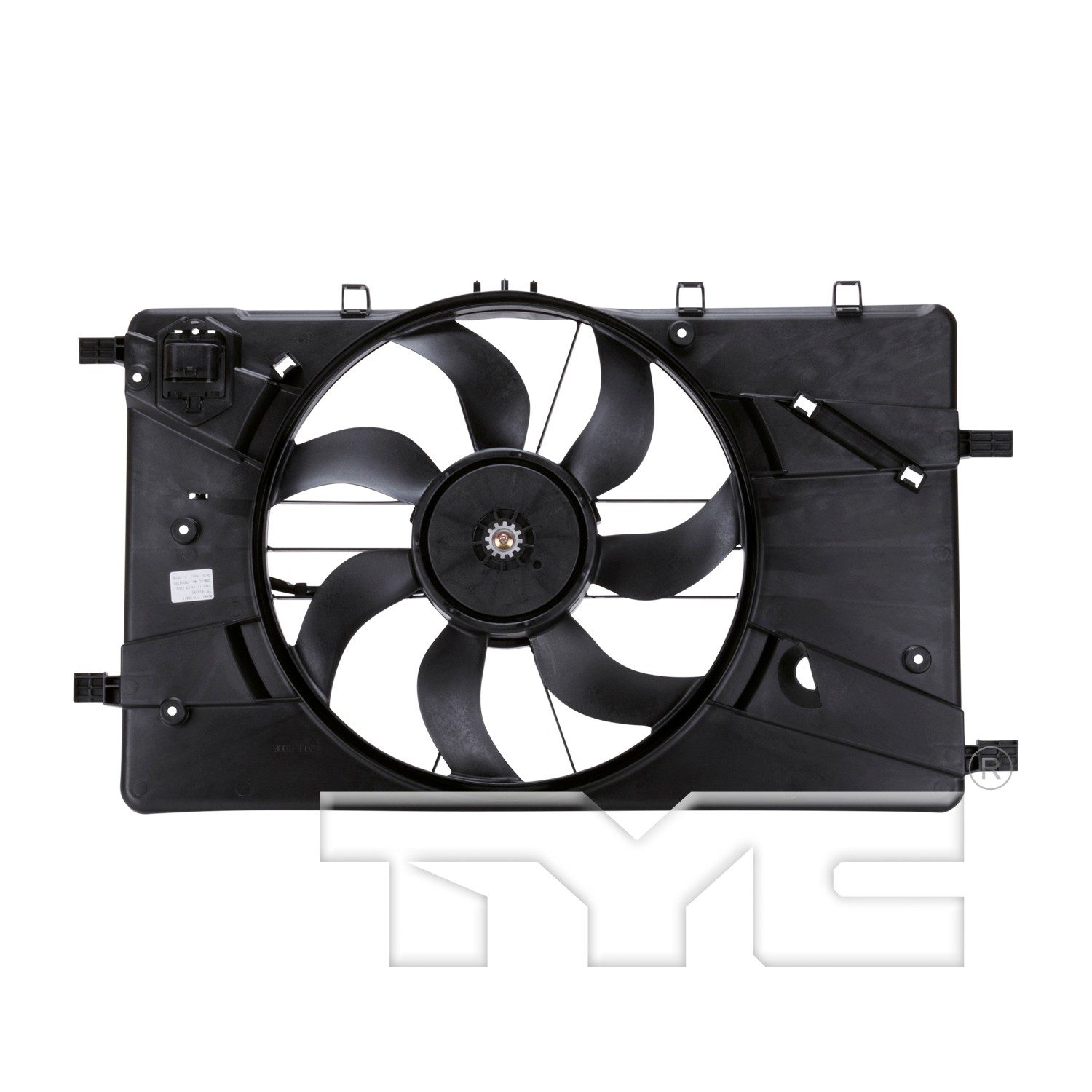 TYC Dual Radiator and Condenser Fan Assembly — image 2