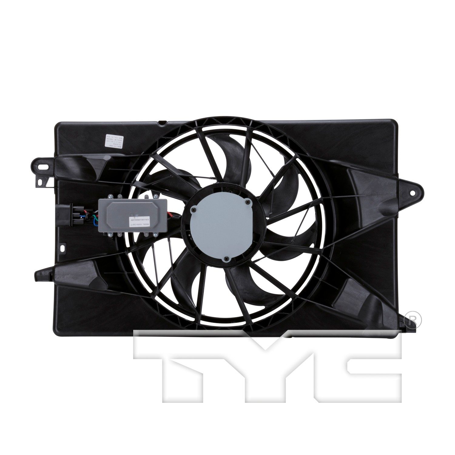 TYC Dual Radiator and Condenser Fan Assembly — image 2